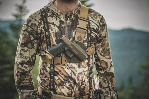 Top 10 Picks for the Best Holster for Sig P320 Xten in 2026 3 GunfightersINC Kenai Chest Holster for a Sig P320 X-Ten, Right Hand, Mas/Grey-Coyote Tan