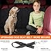 Dog Car Seat Cover for Back Seat for Toyota Hilux Vigo 2005 2006 2007 2008 2009 2010 2011, Waterproof and Scratchproof Back Seat pet Cover for Dogs Non-Slip Reat Seat Cover fits Middle Armrest