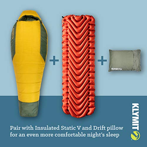 Klymit Wild Aspen Bolsa de Dormir Ligera Momia Grande para Camping de Clima Frío, Senderismo, Mochilero miniatura 6
