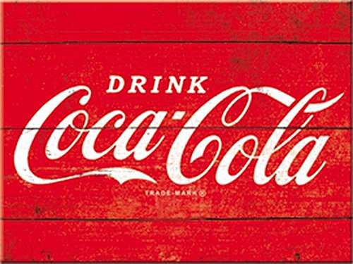 Nostalgic-Art 14320 de Coca-cola, Logo Rouge