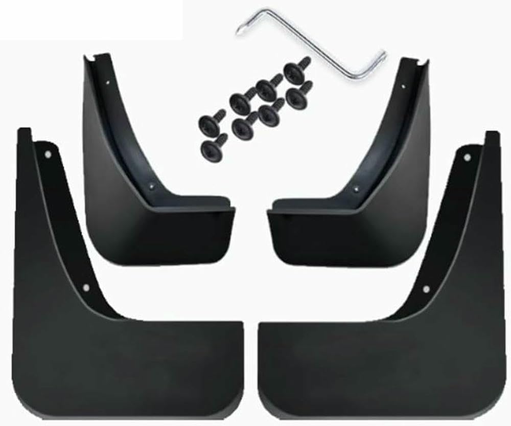 4 Pcs Splash Guards Wheel Mudflaps for Tiguan 2023-2024 Car Front Rear Rubber Splash Guards