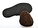 Arus Women's Turkish Organic Terry Cotton Cloth Spa Slippers One Size Fits Most, Chestnut Brown with Black Sole