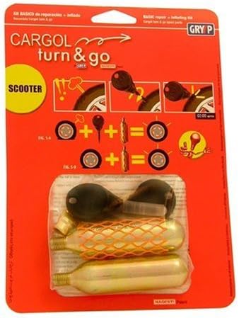 CARGOL K006 Tyre Repair Kit with 2 CO2 Cartridges