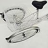 WooDerson 24 Inch Silver Tricycle For Adults, 6 Speed, Height Adjustable, Max Load 110kg, Bicycle With 3 Wheels With Basket, For Cities Beaches Bike Paths, Unisex #4