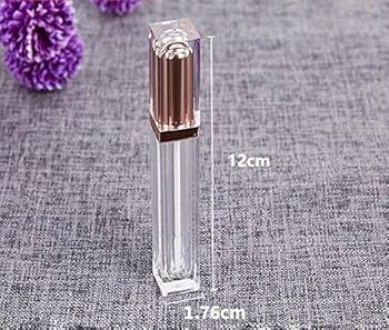 Amazon | XINGZI 5個 7ml 高級 空のリップグロスチューブ容器