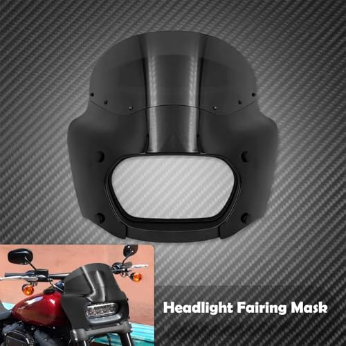 Couvercle carénage capot phare moto Softail Fat Bob FXFB FXFBS carénage queue pad - 2