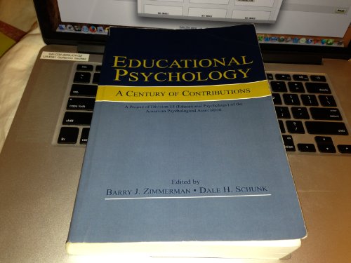 Compare Textbook Prices for Educational Psychology 1 Edition ISBN 9780805836820 by Zimmerman, Barry J.,Schunk, Dale H.