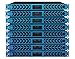 New CVR D- 2004 Series Professional Power Amplifier One Space 2000 Watts x4 @ 8Ω Blue.