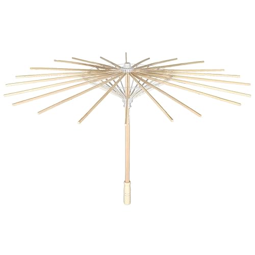 FELTECHELECTR Oil Paper Umbrella Frame 27.55In Small Decorative Parasol Stand