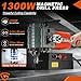 GEARFLOW Portable 1300W Magnetic Drill Press, 10000N 220V Electric Low Profile Mag Drilling Machine with 35 mm Boring Diameter & 45 mm Boring Depth, Lightweight, with 2m Cable