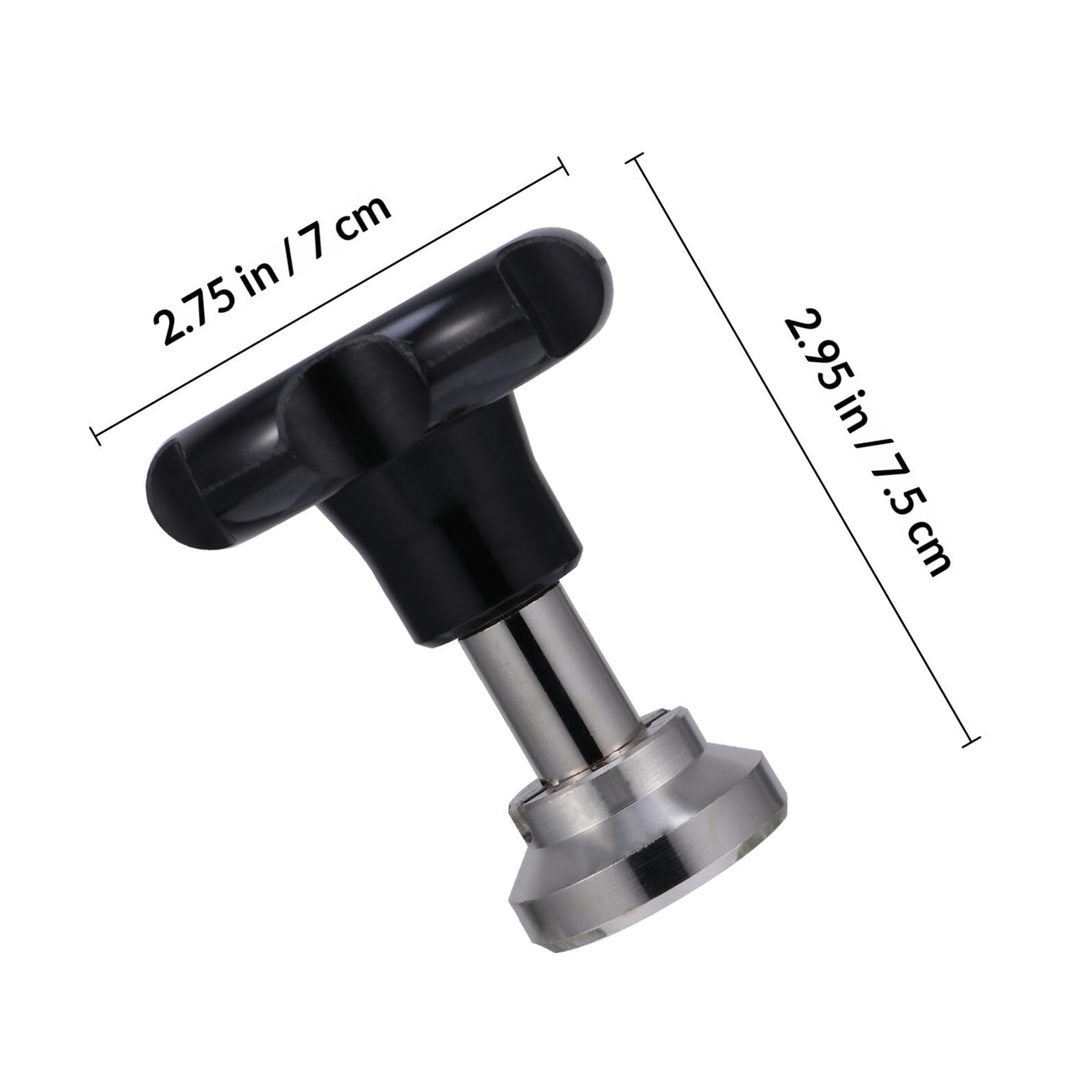 Ouvre-boîtier Poignée Directionnelle 36,5mm de Montre en Acier Noir pour Ouverture et Retrait de Bracelet Outil de Réparation Montre Précis et Solide