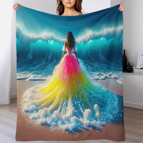 Couverture de lit en microfibre 3D de qualité supérieure et douce