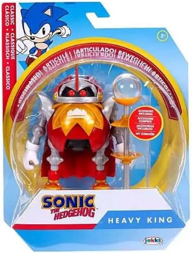 JAKKS Pacific Sonic The Hedgehog Classic Heavy King 4 Inch Figure