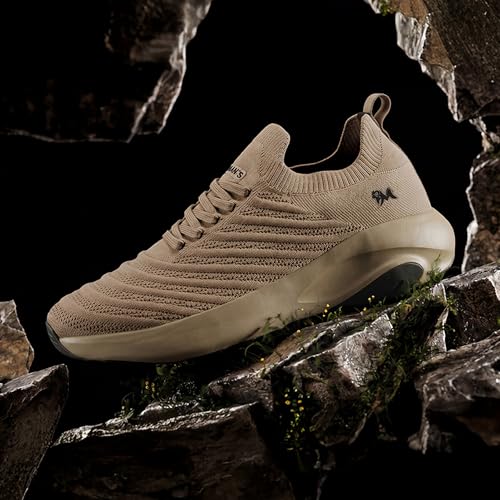 Image of Neeman's Begin Walk Glide Women's Walking Sneakers with CushyWalk Cushioning | Stretch Knit Breathable Upper, CloudSurge Foam Insole, Anti-Skid EVA Rubber Sole, Lace-Up Comfort Shoes