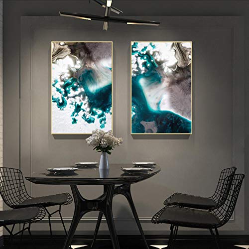 Affiches et impressions bleu marine style marin pour une décoration de salon apaisante - 4