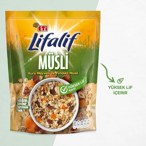Eti Lifalif Kuru Meyveli ve Fındıklı Müsli 350 g - Görsel 3