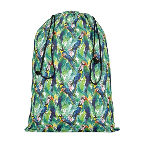 Image of ArtzFolio Exotic Birds & Beautiful Flowers D2 | Reusable Sack Bag | Bag for Gym, Storage, Vegetable & Travel