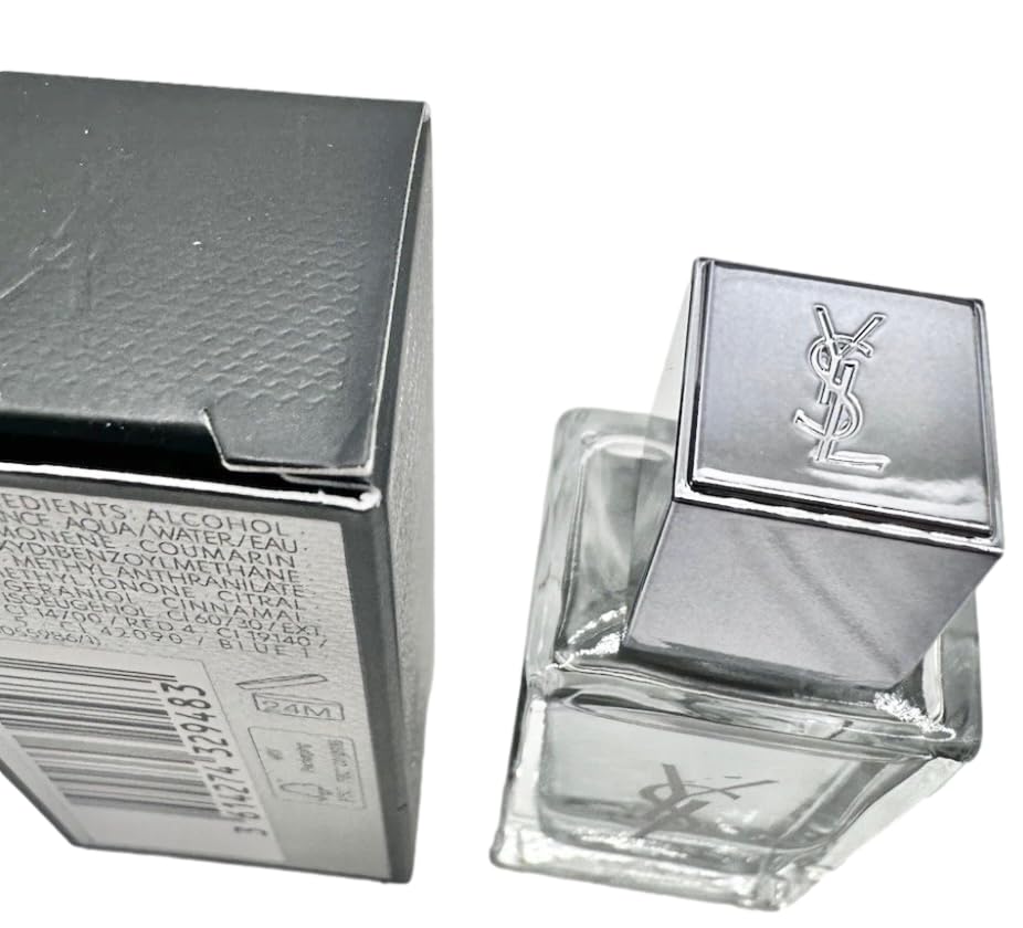 Yves Saint Laurent MYSLF L'ABSOLU PARFUM YSL Men ABSOLU Perfume MINI SMALL TRAVEL SIZE Splash On 7.5 ml / 0.25 Fl oz - 9483 - Image 4