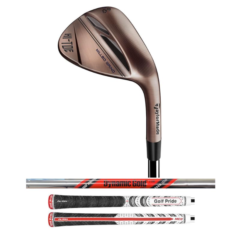 TaylorMadeHi Toe 3 50* & 54* Wedge Combo, Dynamic Gold Tour Issue 115 Stiff