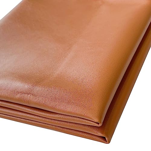 Similicuir marron premium de 0.9 mm d'épaisseur pour maroquinerie
