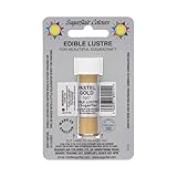 Polvos de brillo reutilizables: tienen un color en polvo para que coincida con cada tema u ocasión de pastel. Cada polvo viene en un vial que ahorra espacio con una tapa de rosca para mantener tu polvo fresco, listo para usar y fácil de almacenar