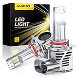 AUXITO 9012 Bulb HIR2 Bulbs, 80000LM 15X Brighter Ultra-Bright, Plug N Play, Long Lifespan, No Flicker, 99% Compatibility, 2PCS