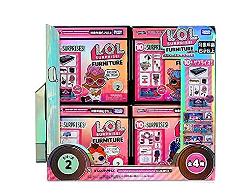 タカラトミー L.O.L. サプライズ ファニチャー シリーズ2 4種アソート