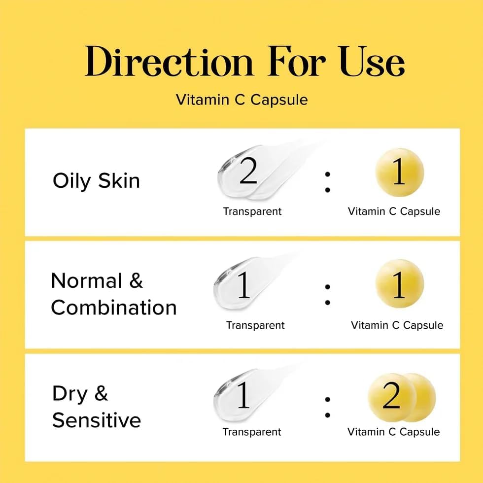 Image of Deep Vitamin C Golden Capsule 100g | Korean Boba Cream with Sea Buckthorn, Niacinamide & Vitamin E | Face Moisturizer for Hydration, Brightening & Anti-Aging | Korean Skin Care