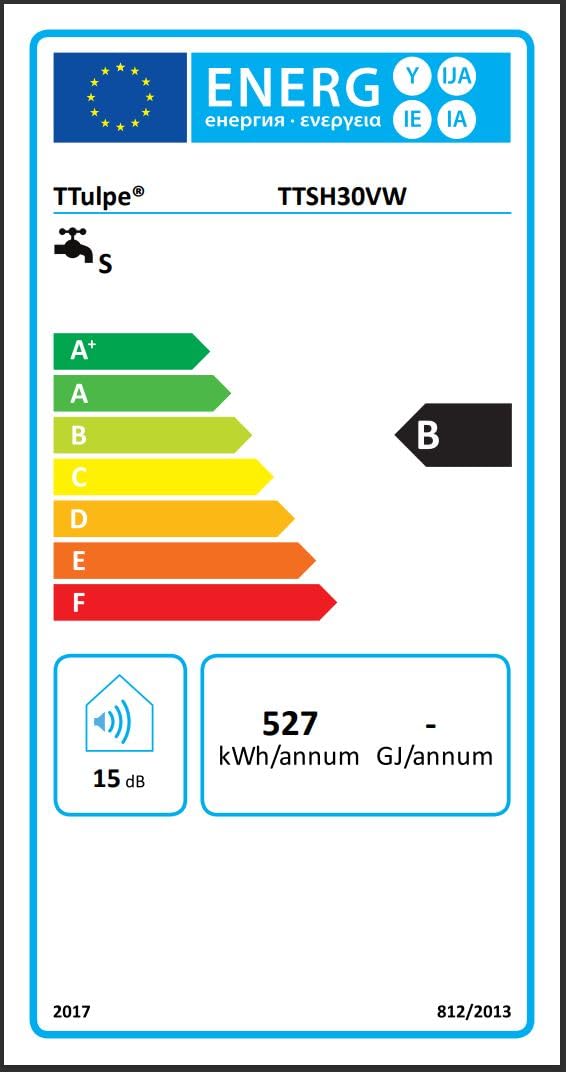 Shadow 30-V chauffe-eau électrique 30 Litres vertical à accumulation plat Wi-Fi