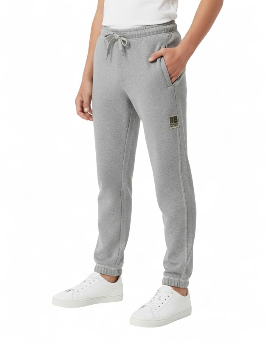 Alan Jones Clothing Boys Solid Joggers Trackpant | Elastic Waist with Drawstring Regular Fit | Sizes 3-12 Years | Easy Pul... - Review, Price and Buying Guide