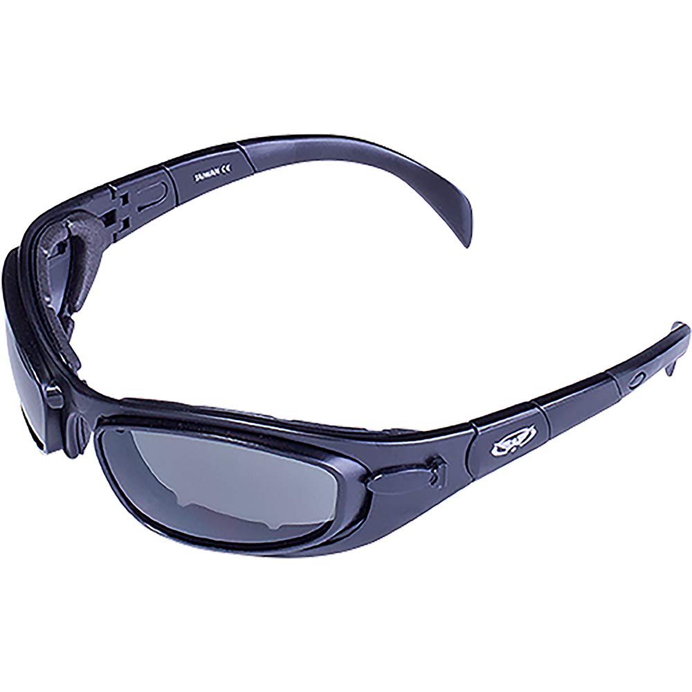 Global VisionBoss Goggles and Lens Kit (Black Frame/Clear, Smoke, Yellow Lens)