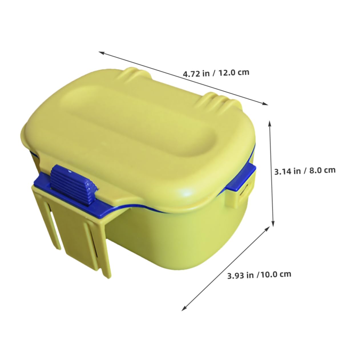 POPETPOP Dual Layer Fishing Bait Storage Box Portable Worm and Worm Holder Container Capacity Fishing Hook to Clean Timesaving Fishing Needs
