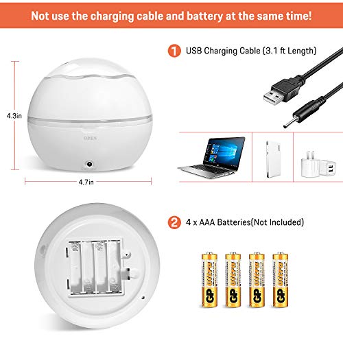 Proiettore Stelle Soffitto, FISHOAKY proiettore galassia 8 Colori, Proiettore Cielo Stellato Bambini, 360° Rotazione Led Proiettore, Lampada Proiettore Per Neonati, Compleanno, Regalo - Image 4