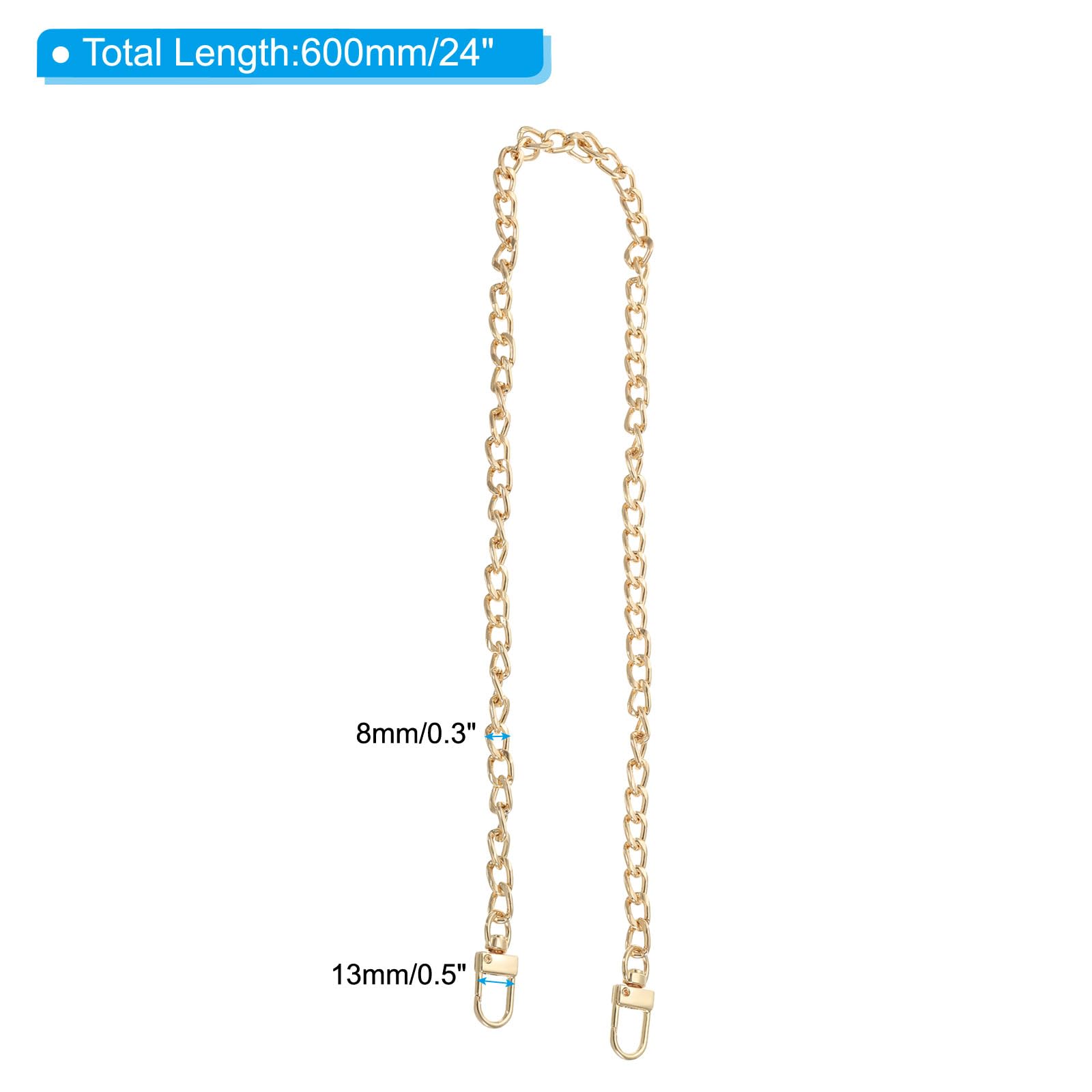 PATIKIL Purse Chain Strap 24" - Image 2