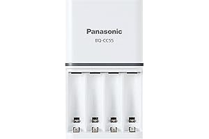 Panasonic eneloop AA Rechargeable Batteries with Charger