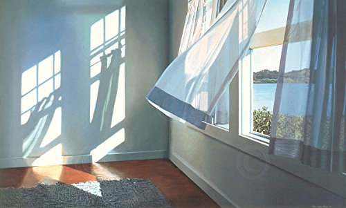 Picture Peddler Summer Breeze by Alice Dalton Brown Interior Window Beach Poster (Choose Size of Print)