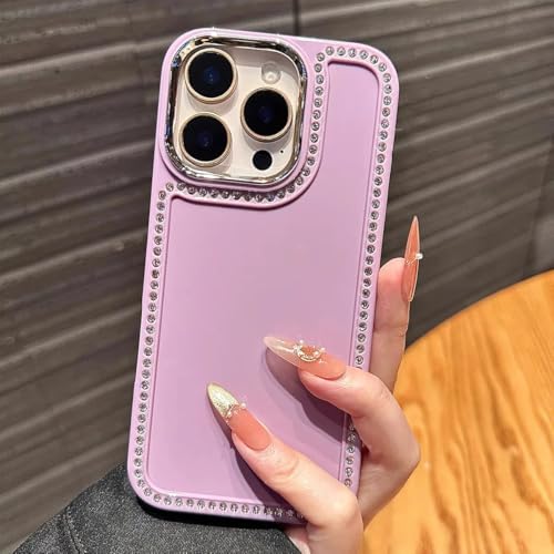 Coque de Luxe Candy Diamond iPhone 12 Pro Violet élégante et robuste