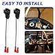 Xiatiaosann 72-5600 Lautsprecher Kabelbaum Ersatz für Ford Lautsprecher Kabel, Autoradio Lautsprecher Kabelbaum Kabel mit Adapter Stecker für Ford Crown Victoria (6 Pack)