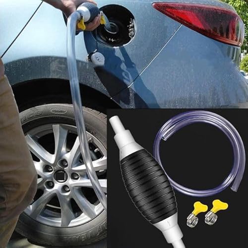 Bomba de Sucção Manual Completa para Transferência de Combustível