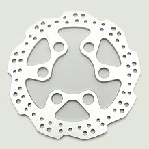Aluminum Front Brake Rotor Brake Disk Silver for Losi 1/4 Promoto MX LOS262010