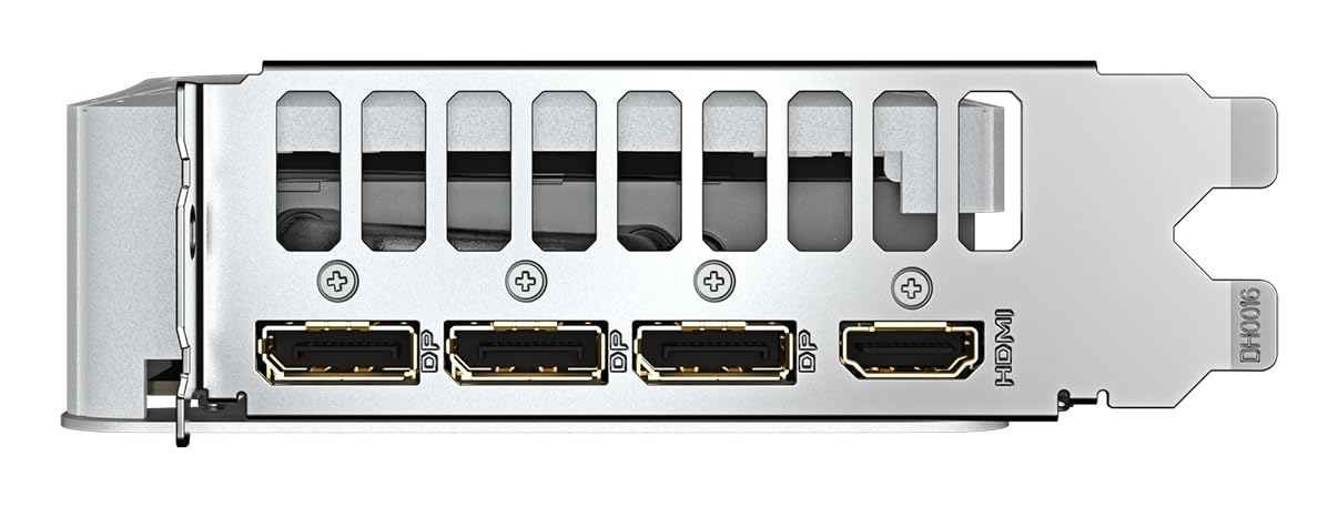 GIGABYTE GeForce RTX 5060 Ti Eagle OC Ice 8G Tarjeta Gráfica – 8 GB GDDR7, 128 bits, PCI-E 5.0, 2617 MHz Frecuencia del núcleo, 3 x DisplayPort, 1 x HDMI, GV-N506TEAGLEOC ICE-8GD