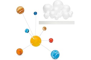 24 Piece DIY Solar System Model Kit