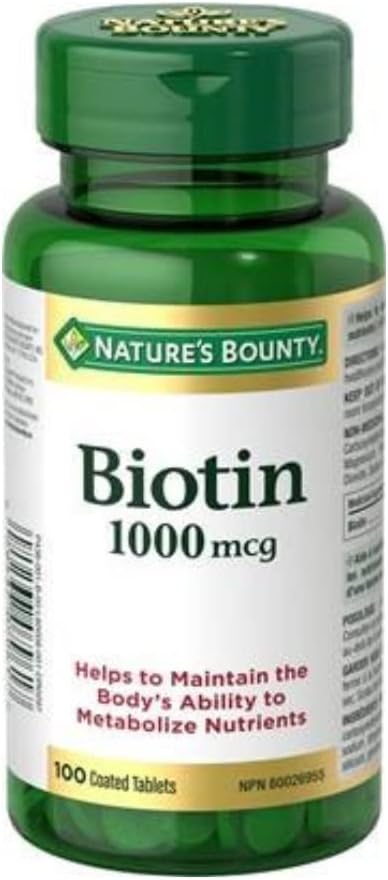 Nature's BountyBiotin 1000mcg 100 TAB