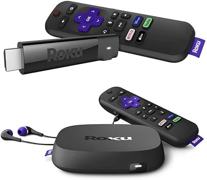 Roku 38104800CT Streaming Stick+ and Ultra 2020 Edition Bundle