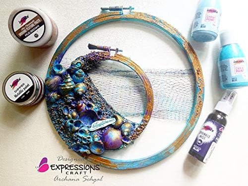 immix Expressions Craft Shaker Oval Chipboard Embellishment