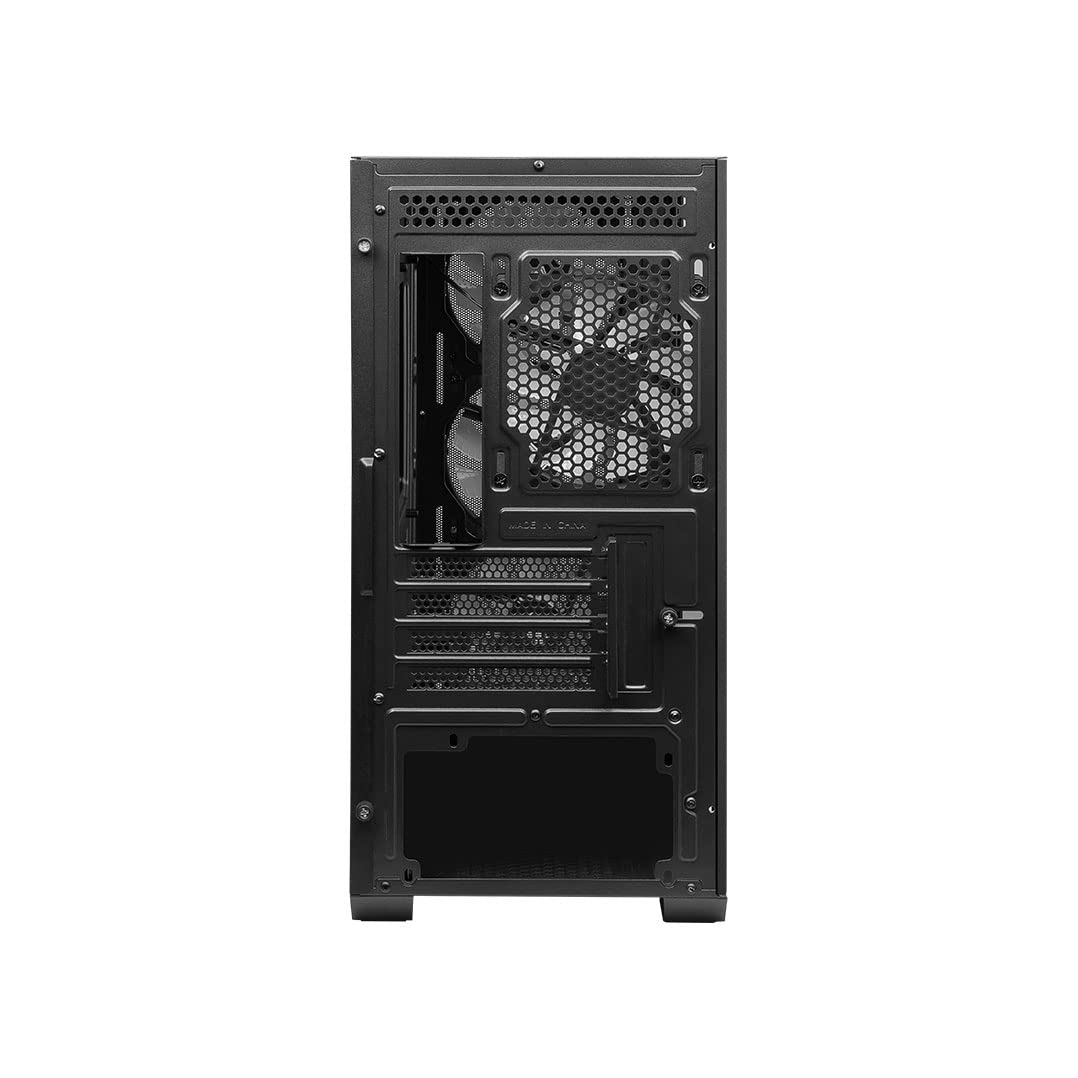 MSI MAG Forge M100A PC Case, rear view