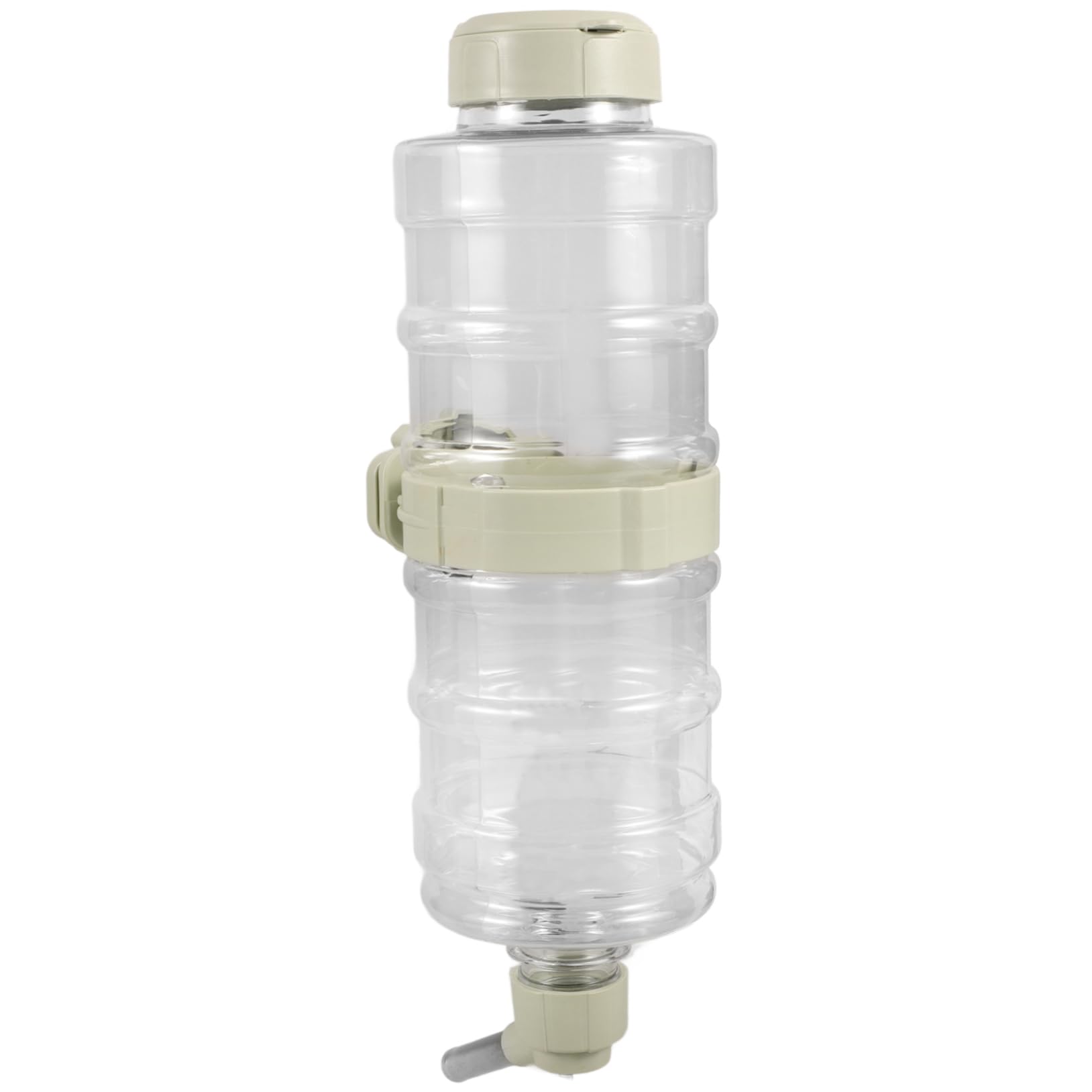 HANABASS 2pièces Distributeur Eau Automatique pour Animaux De Compagnie Abreuvoir Suspendu pour Chiens Et Rongeurs Résistant Et Pratique Évite Les Déversements
