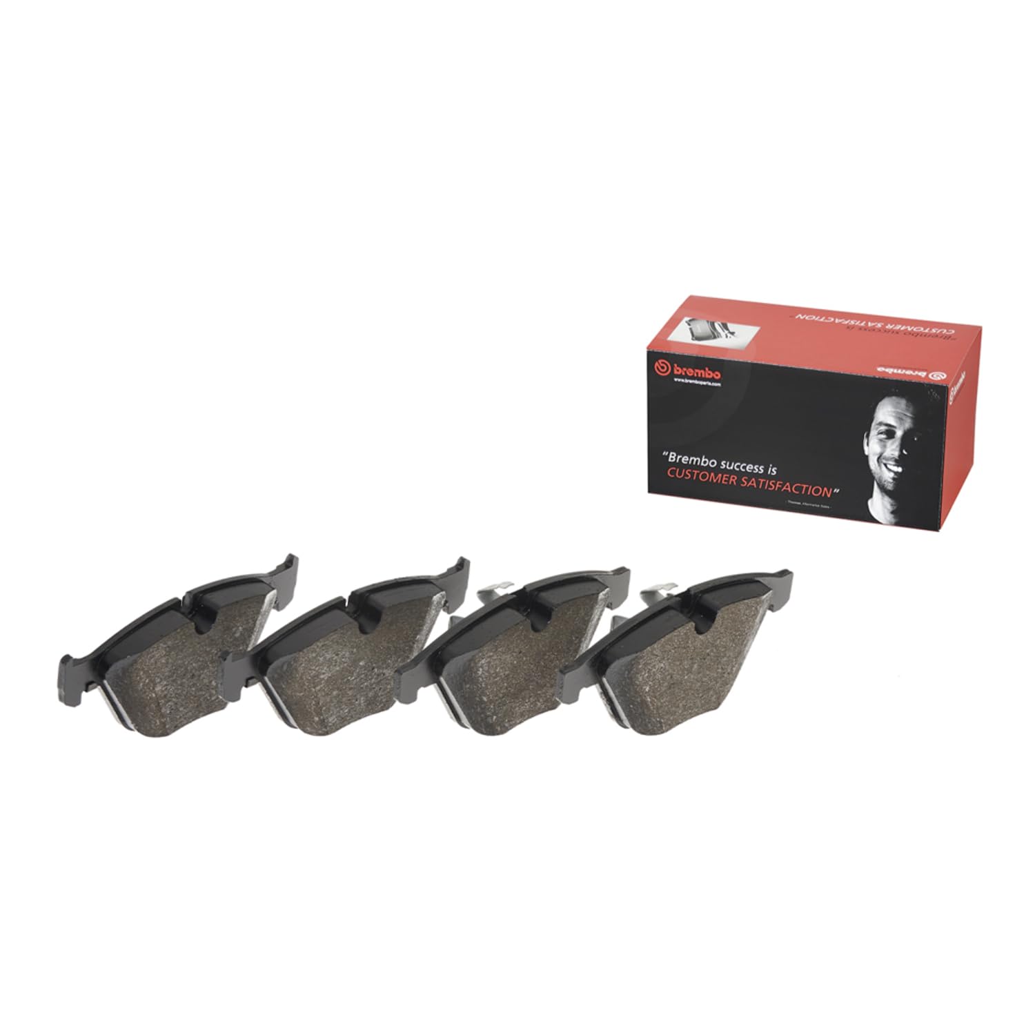Brembo P 06 055 Bremsbelagsatz, Scheibenbremse - (4-teilig)