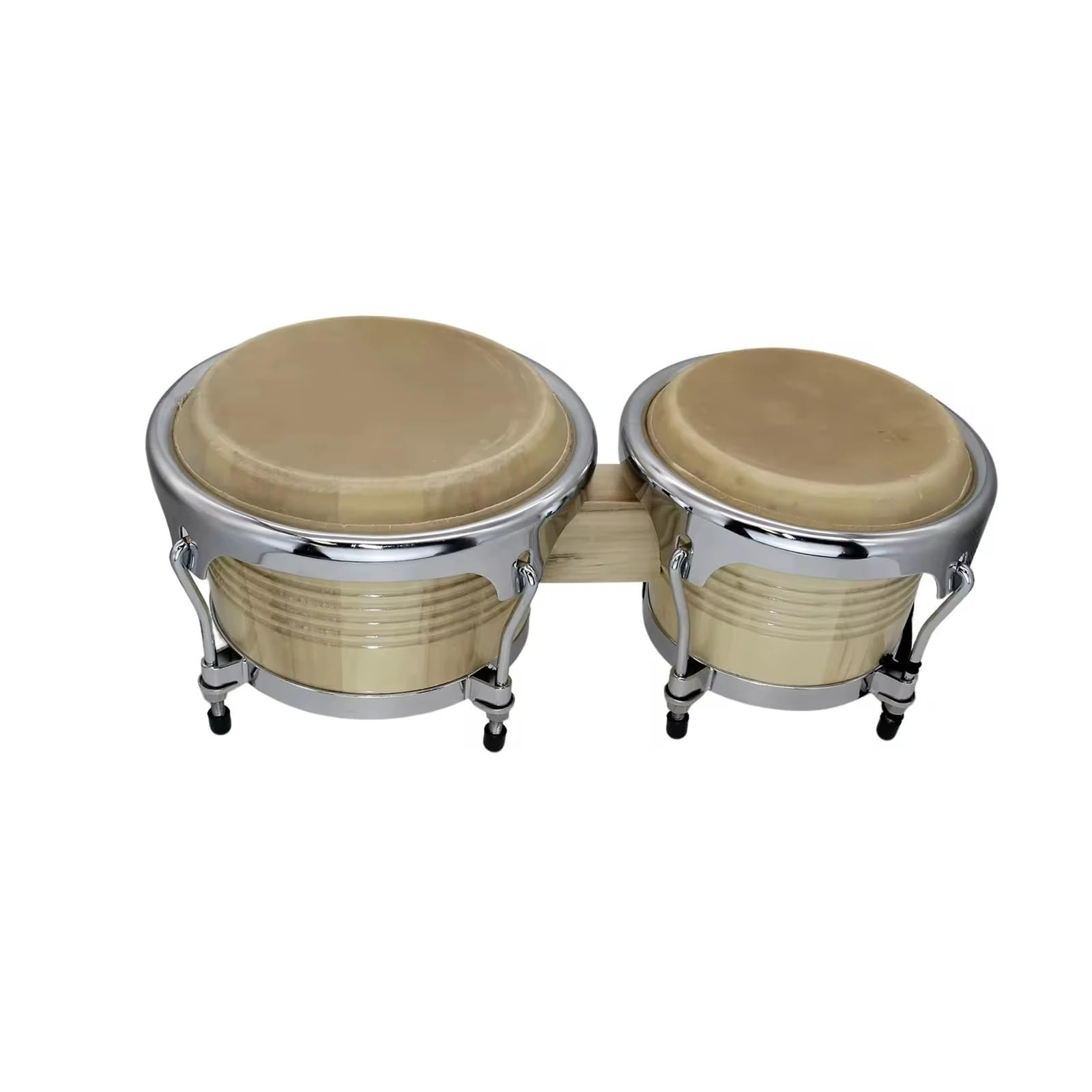 Bongos Ensemble d'instruments de Percussion en bois tambours Bongo professionnels 7,5 et 8, pouces for adultes débutants