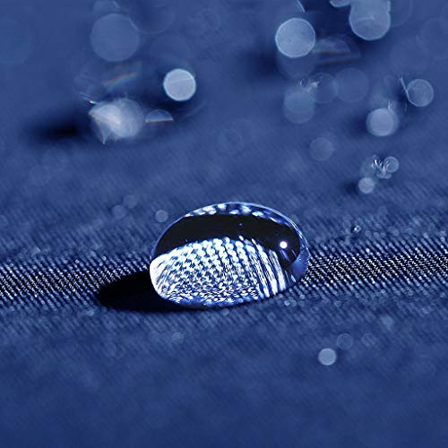 Parapluie automatique noir pliable et grand format anti-vent - 6